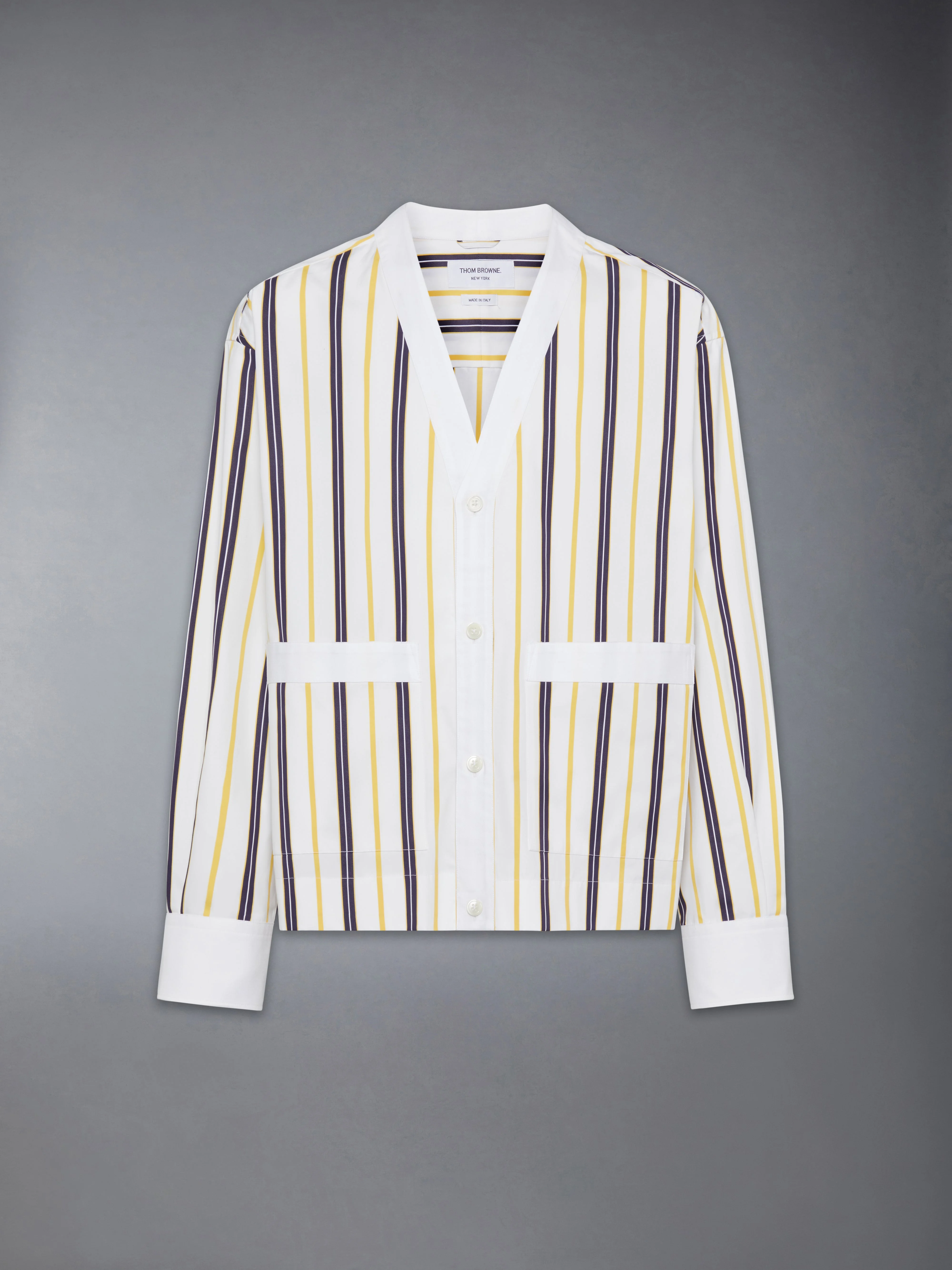 REPP STRIPE POPLIN SHIRT - 1