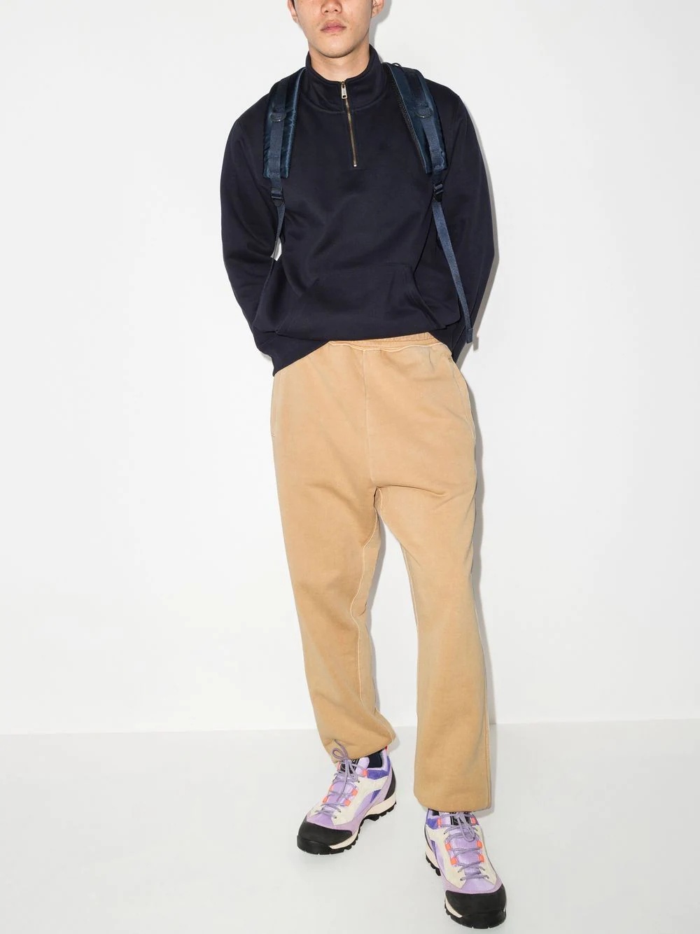 Nelson rear logo-patch track pants - 4