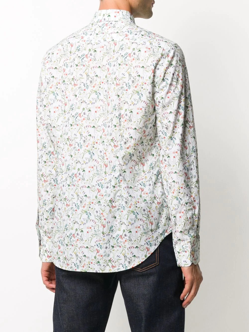 floral print shirt - 4