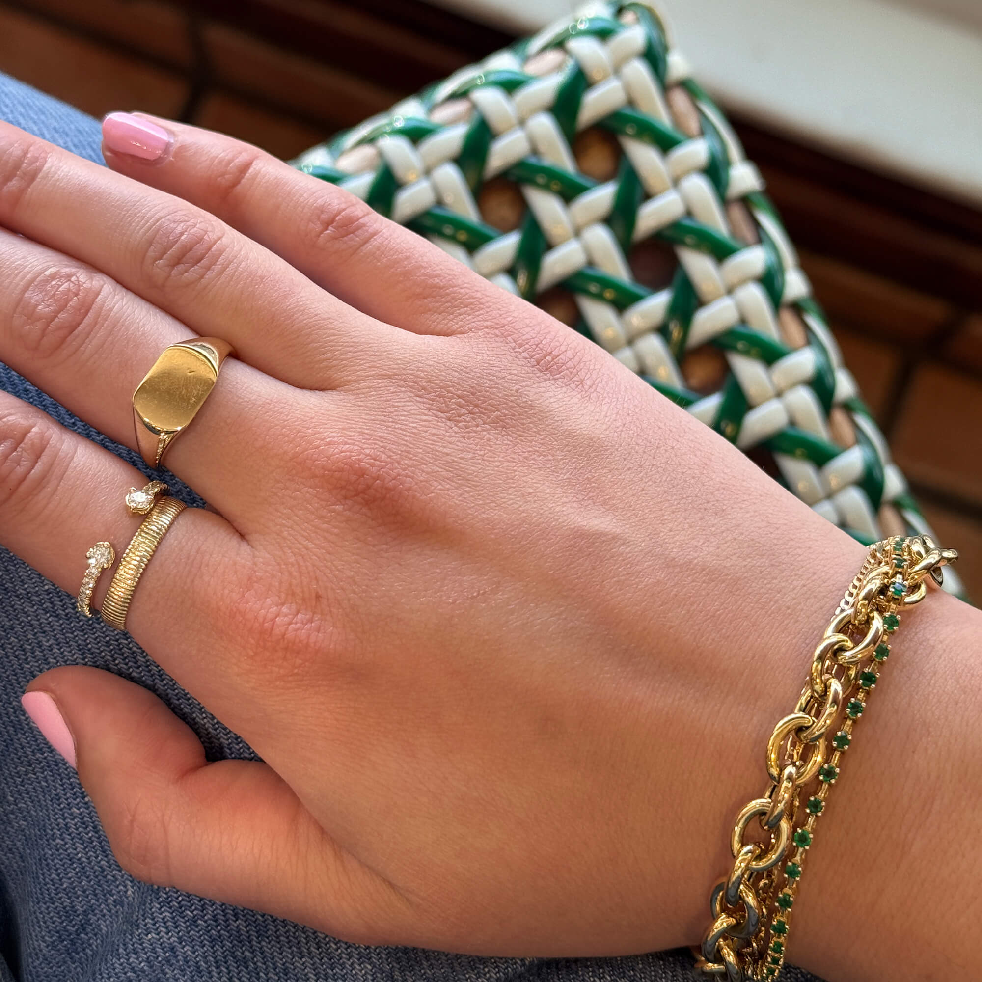 Chunky Signet Ring - 6