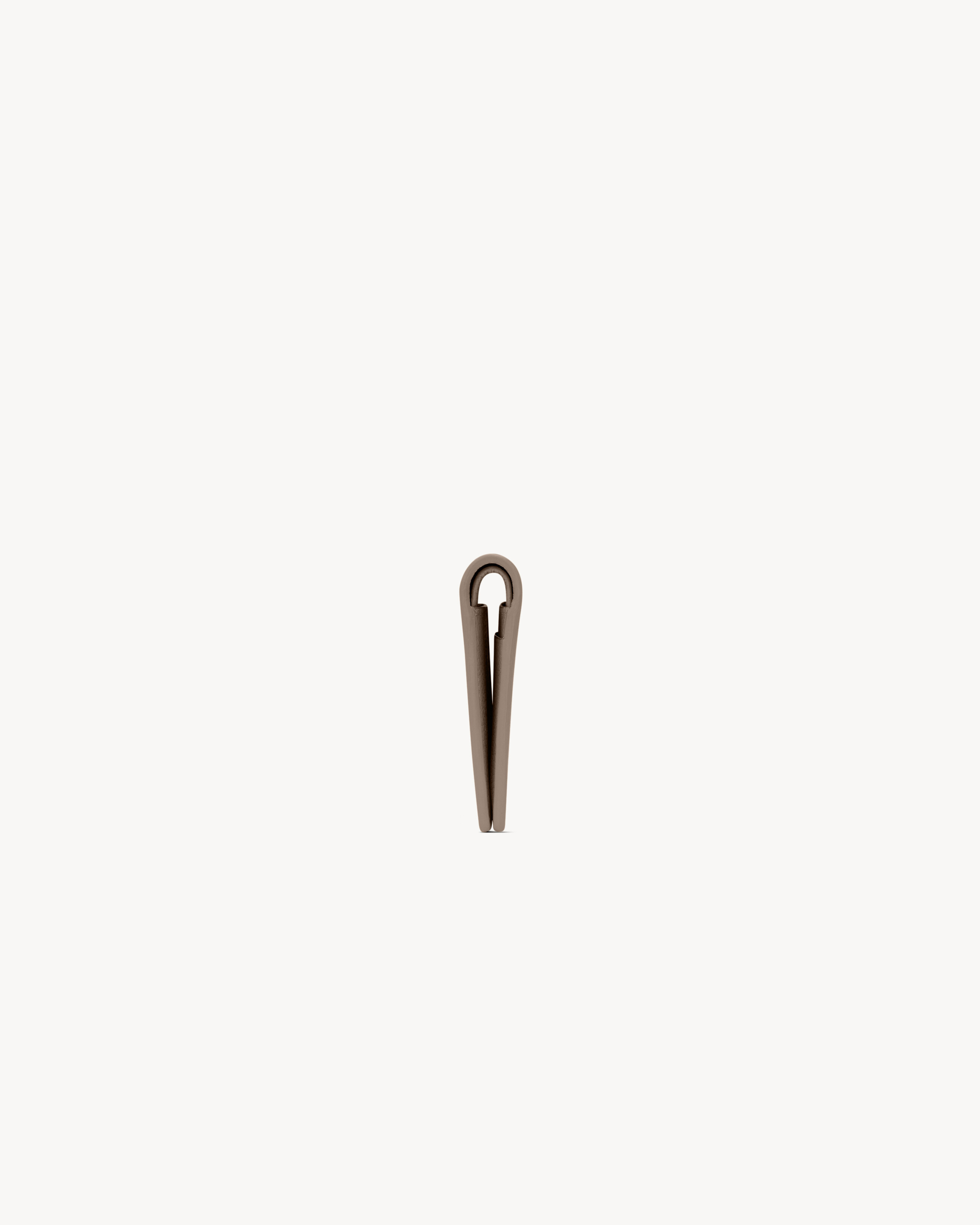 TINY CASSANDRE CREDIT CARD WALLET IN GRAINED LEATHER - 3