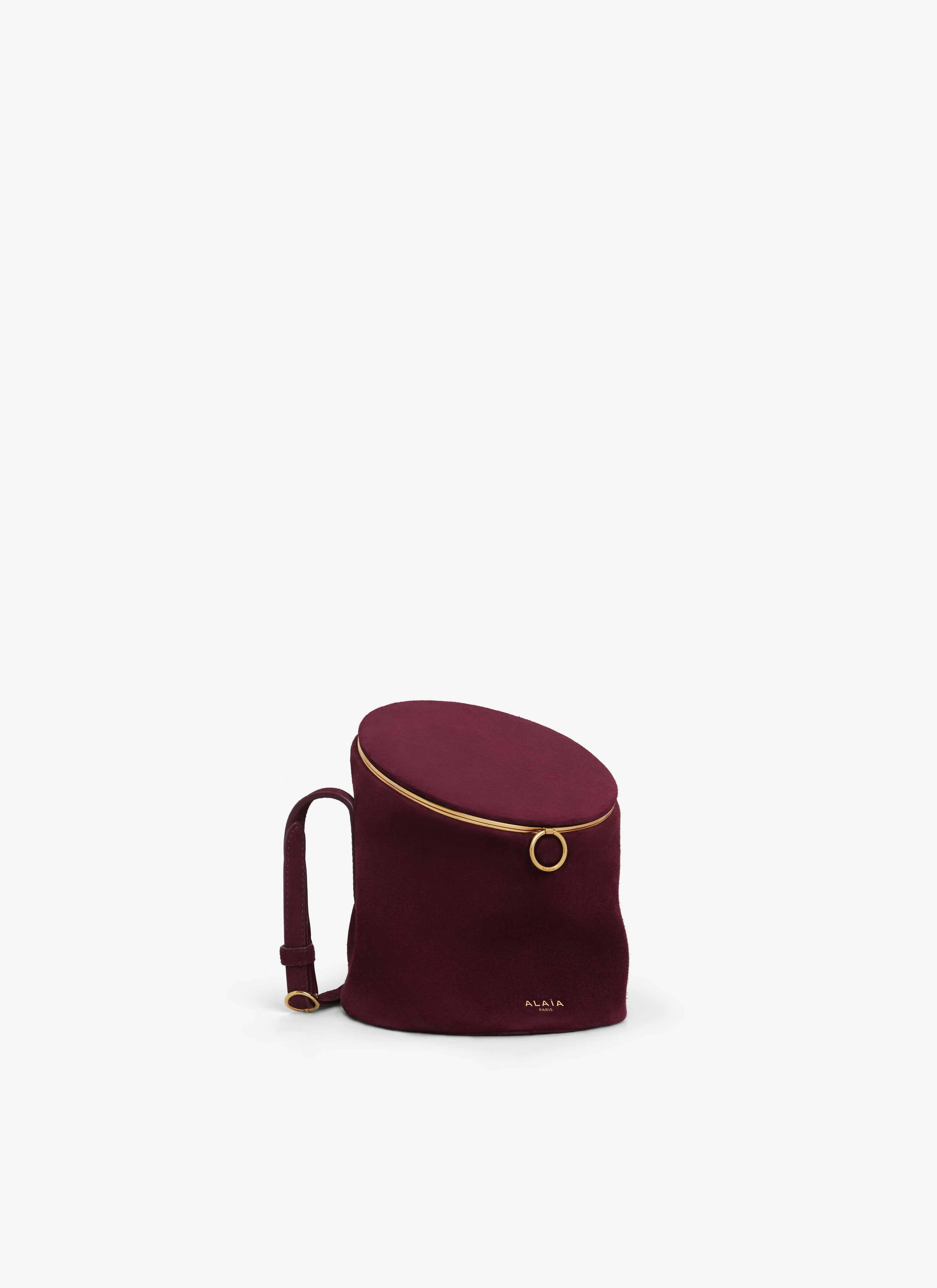 LA CANETTE SMALL BAG IN SUEDE GOATSKIN - 3