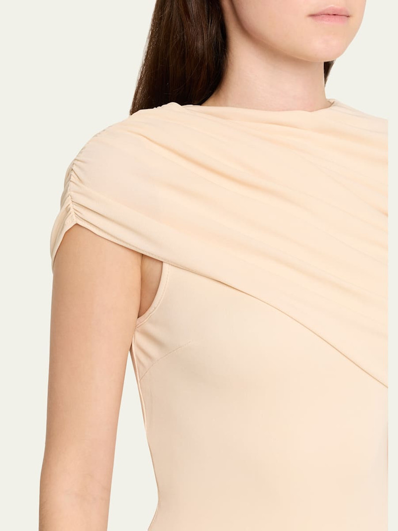 ESSE Studios Bonachi Cape Midi Dress outlook