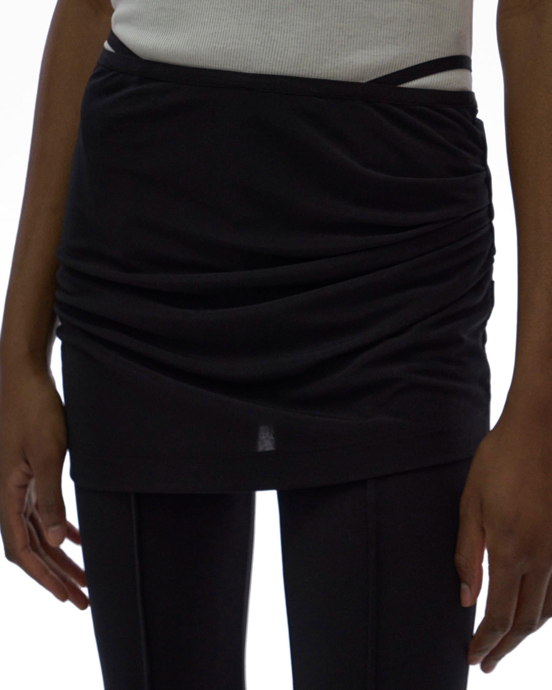 TWIST SKIRT PANT - 7