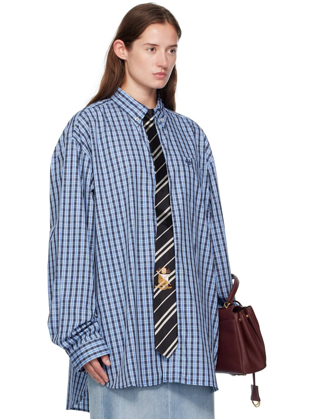 Blue Tie Shirt - 2