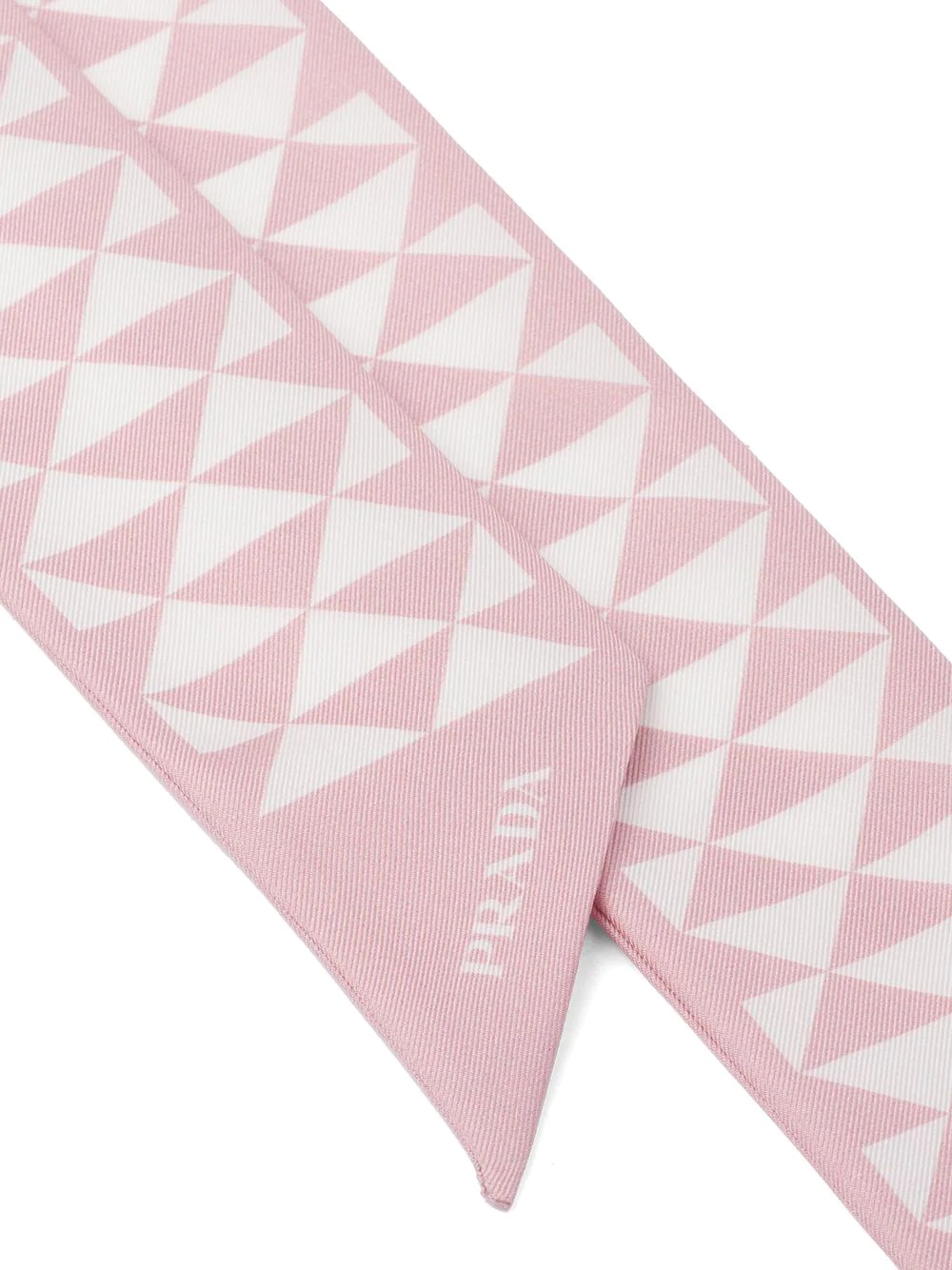 printed twill scarf - 2