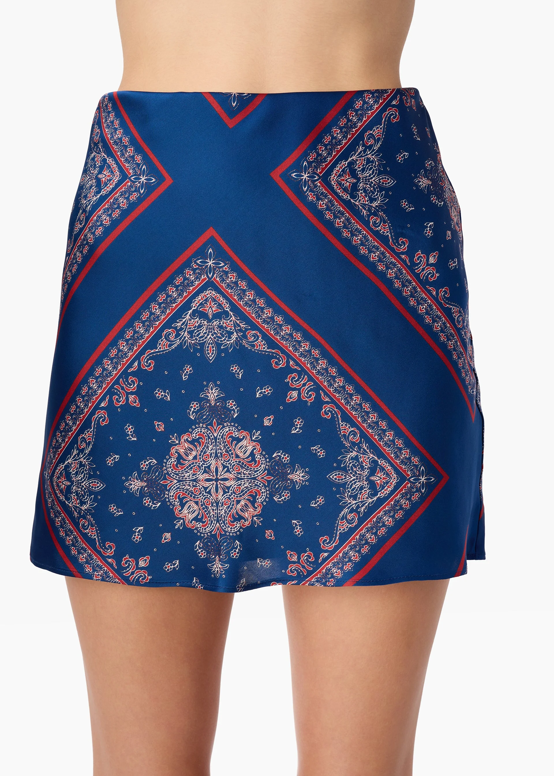 AVIVA MINI SKIRT MARINER'S BANDANA - 1