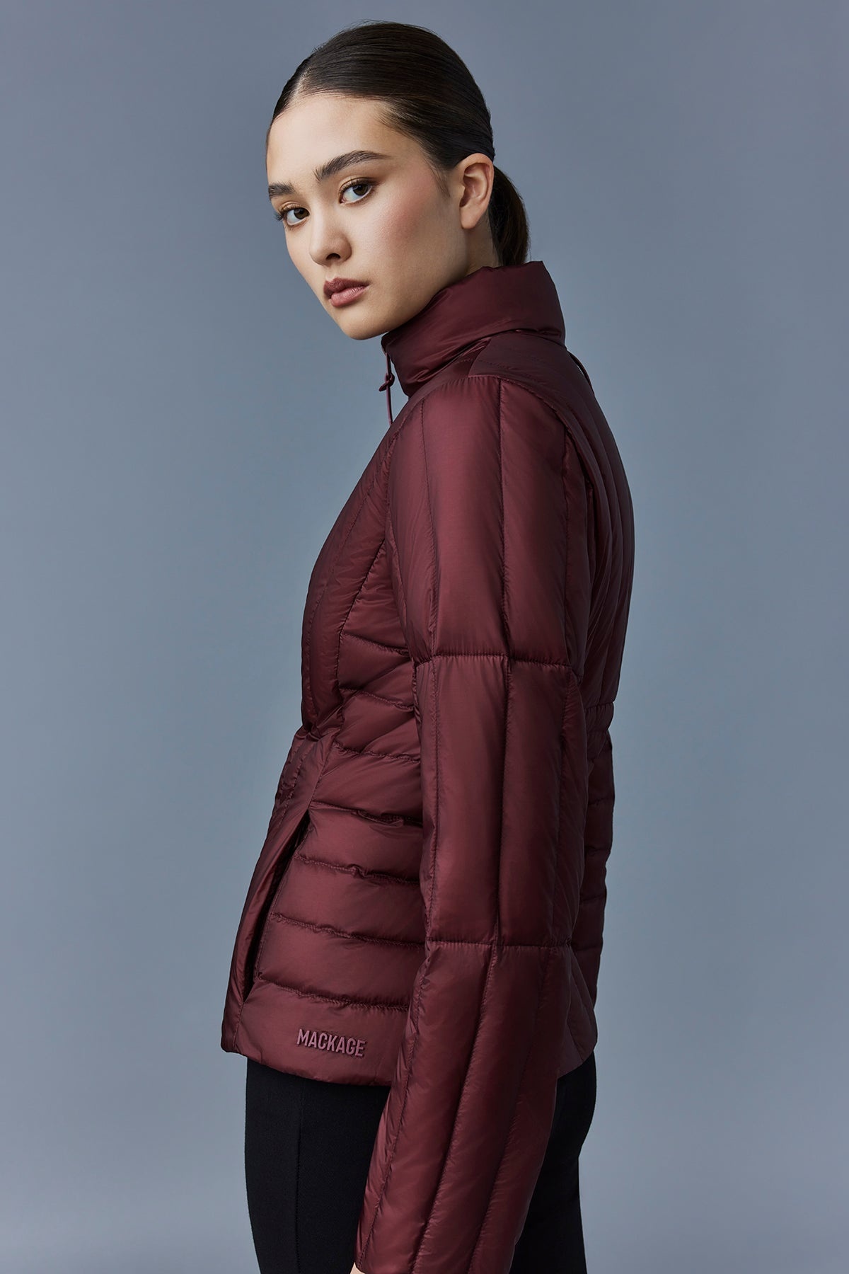 Mackage＊LANY light down vertical quilted jacket＊ダウン jacket＊ダウン Mackage＊LANY quilted light down vertical