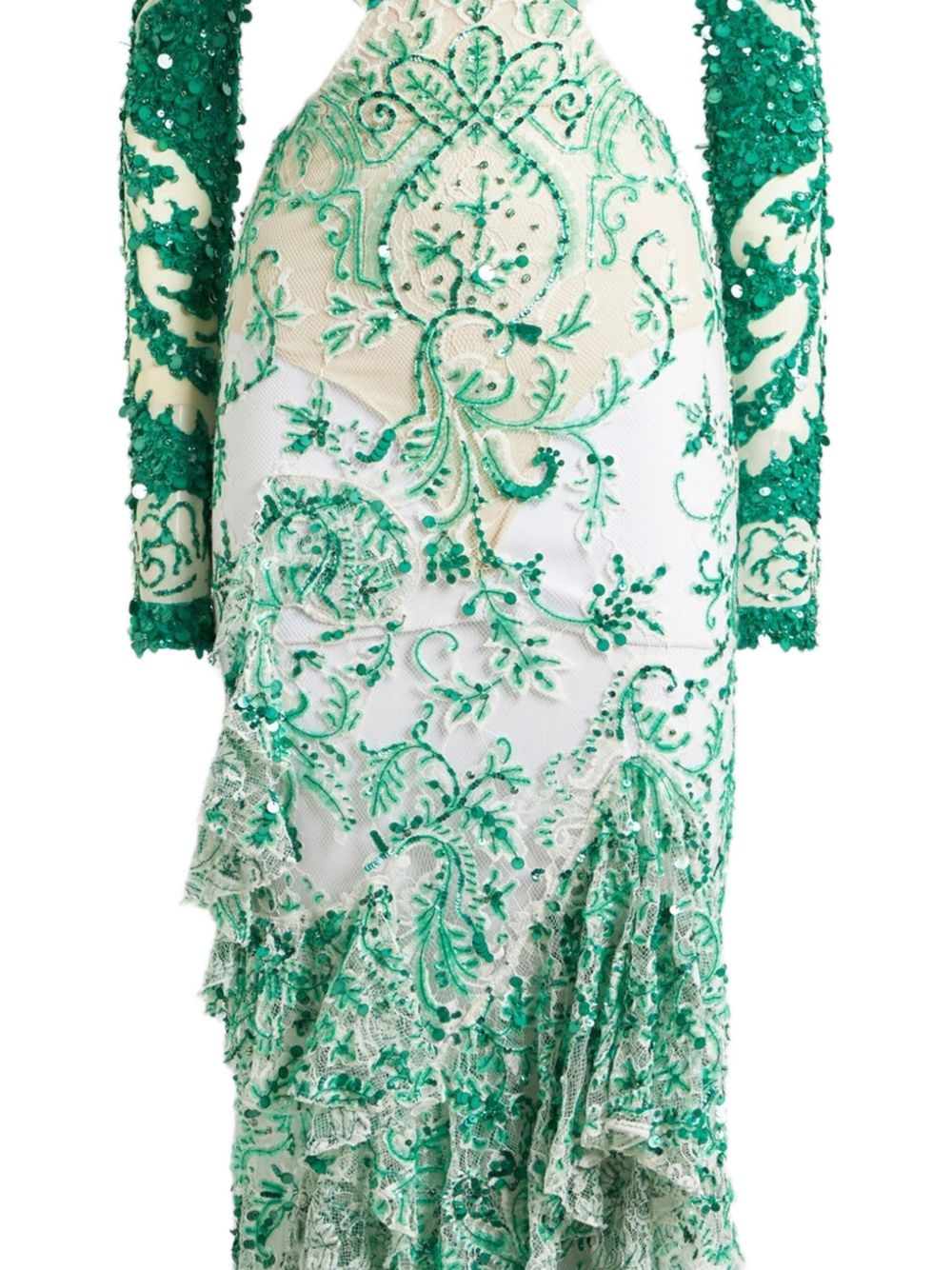 sequin-embellished dress - 2