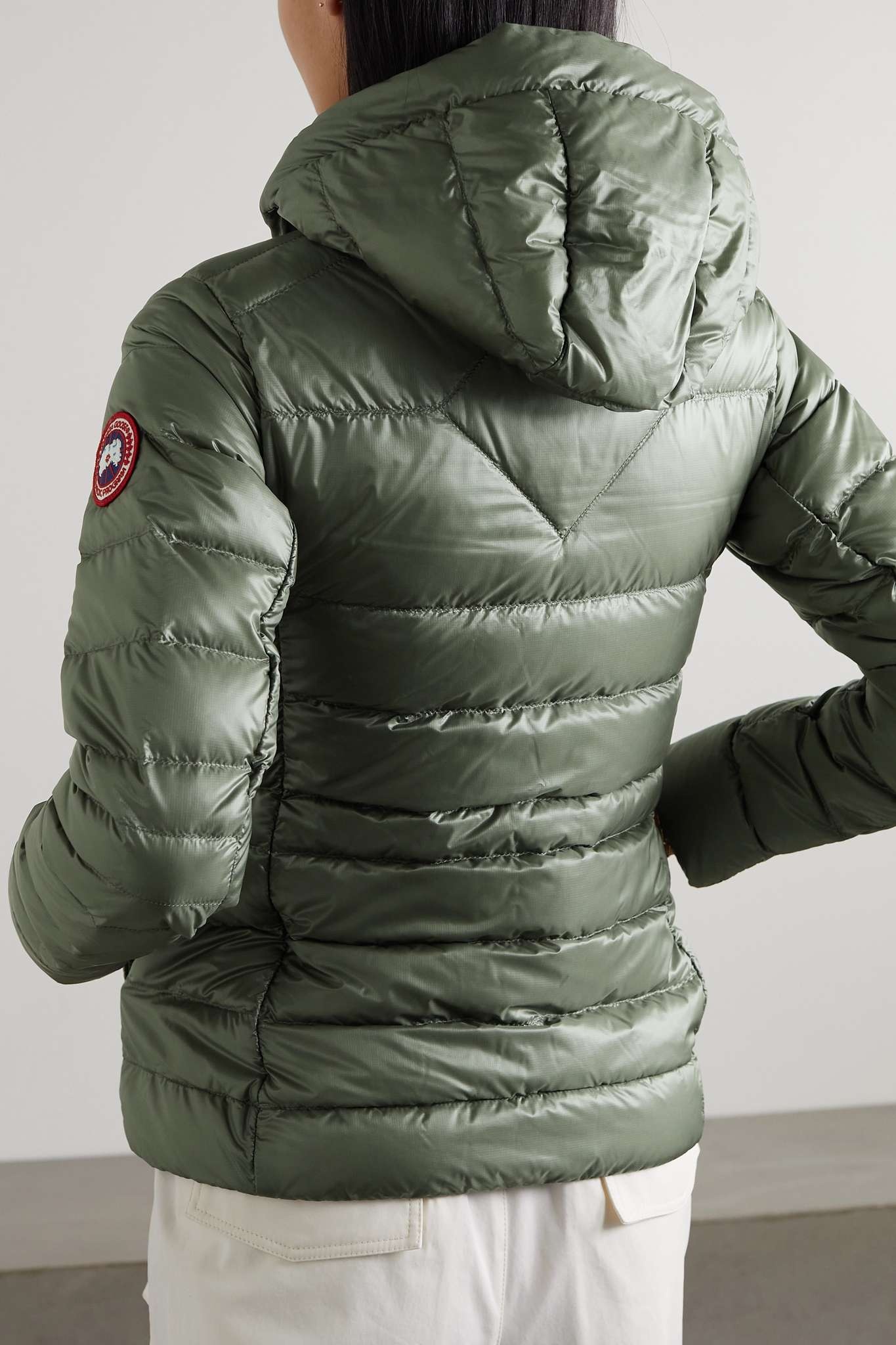 Cypress hooded quilted recycled-ripstop down jacket - 4