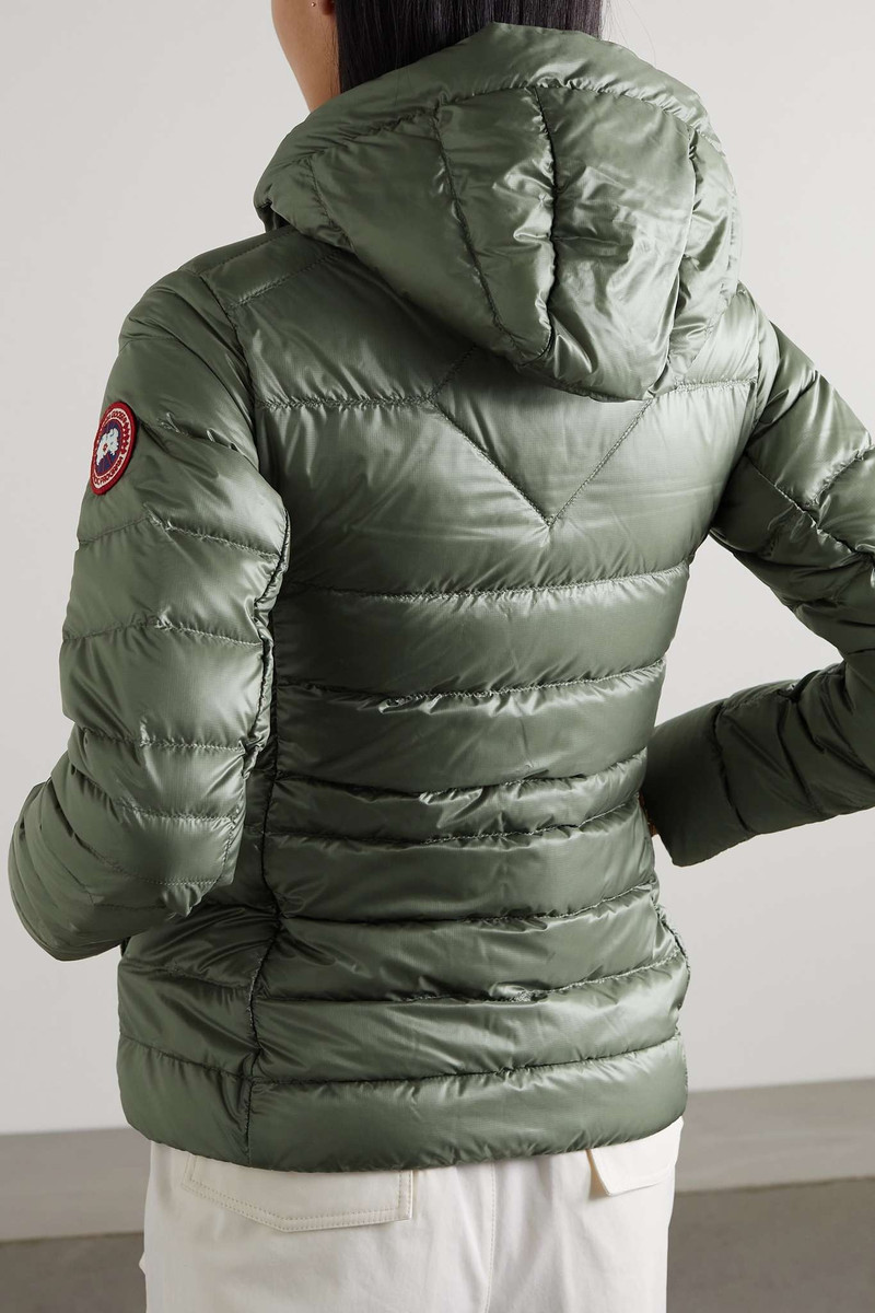 Cypress hooded quilted recycled-ripstop down jacket 4