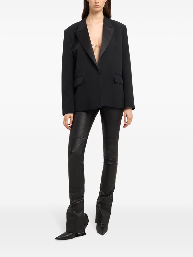 GCDS v-neck blazer outlook