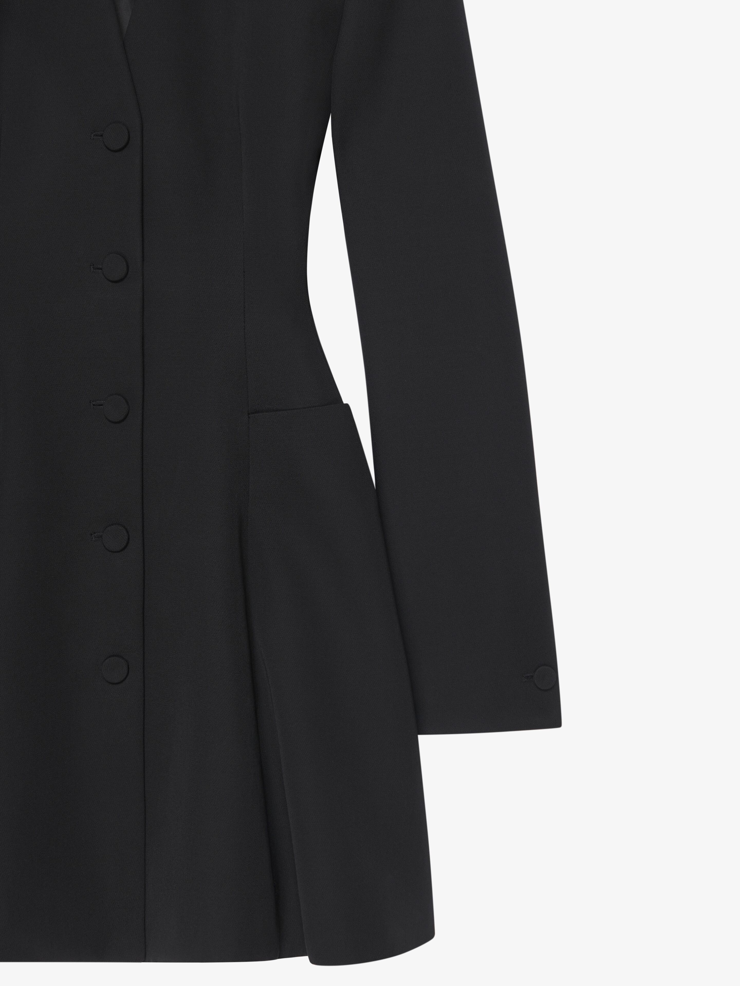 TAILORED DRESS IN WOOL - 5