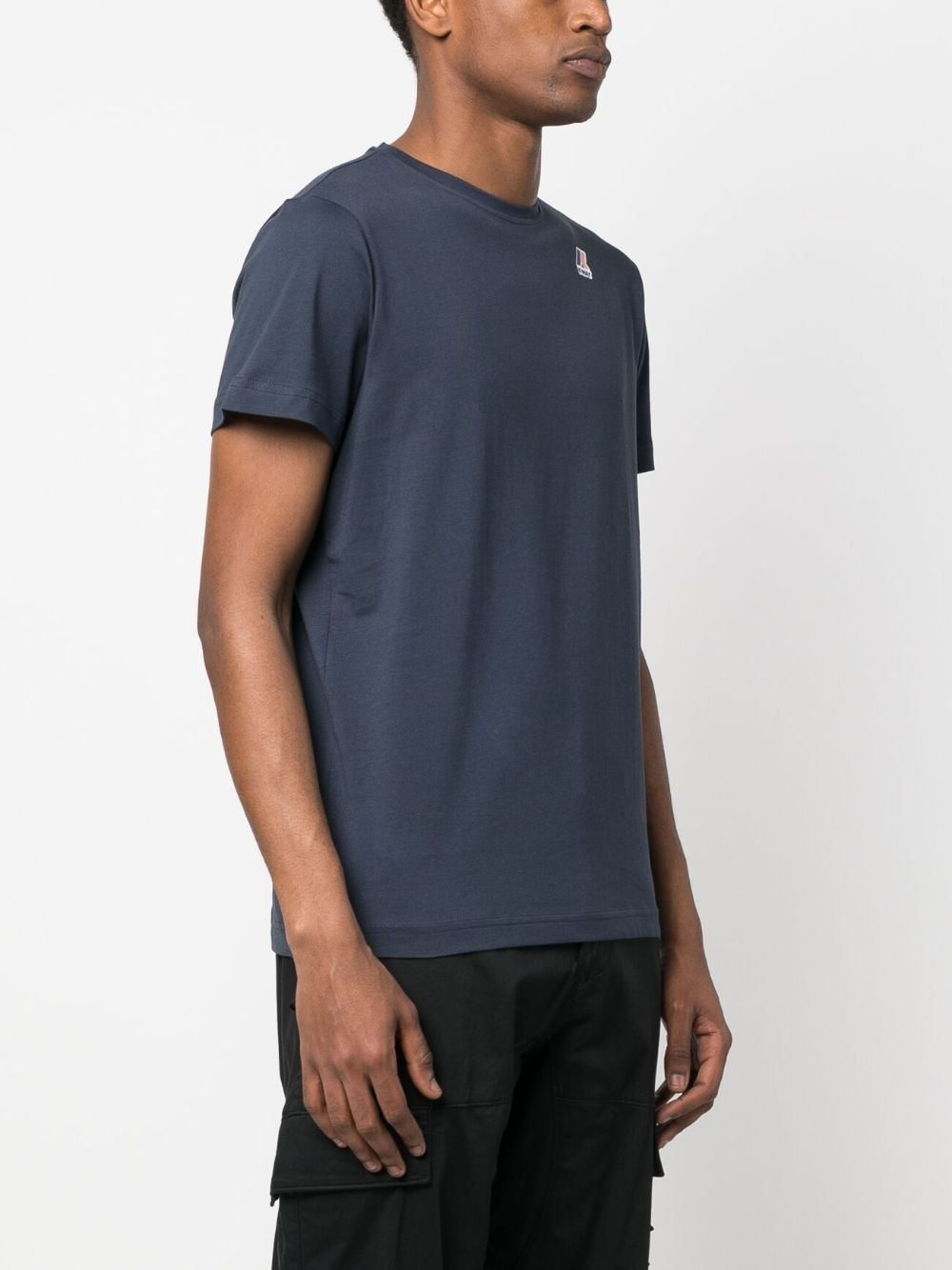 logo-print cotton T-shirt - 3