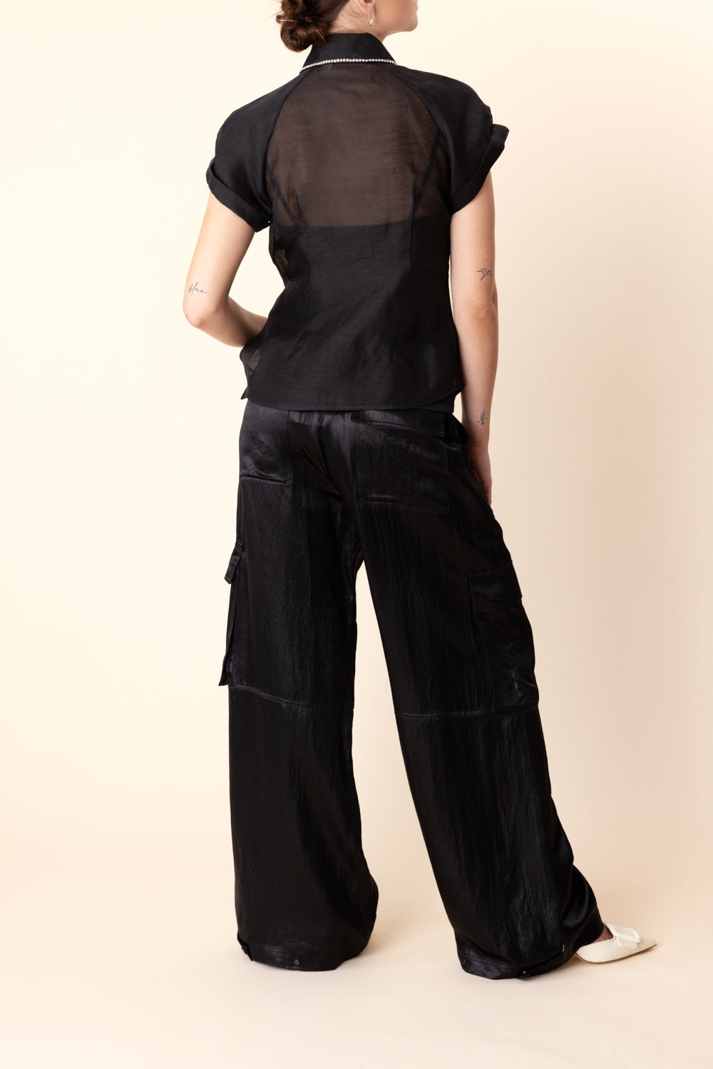 Eden Blouse - Black - 4