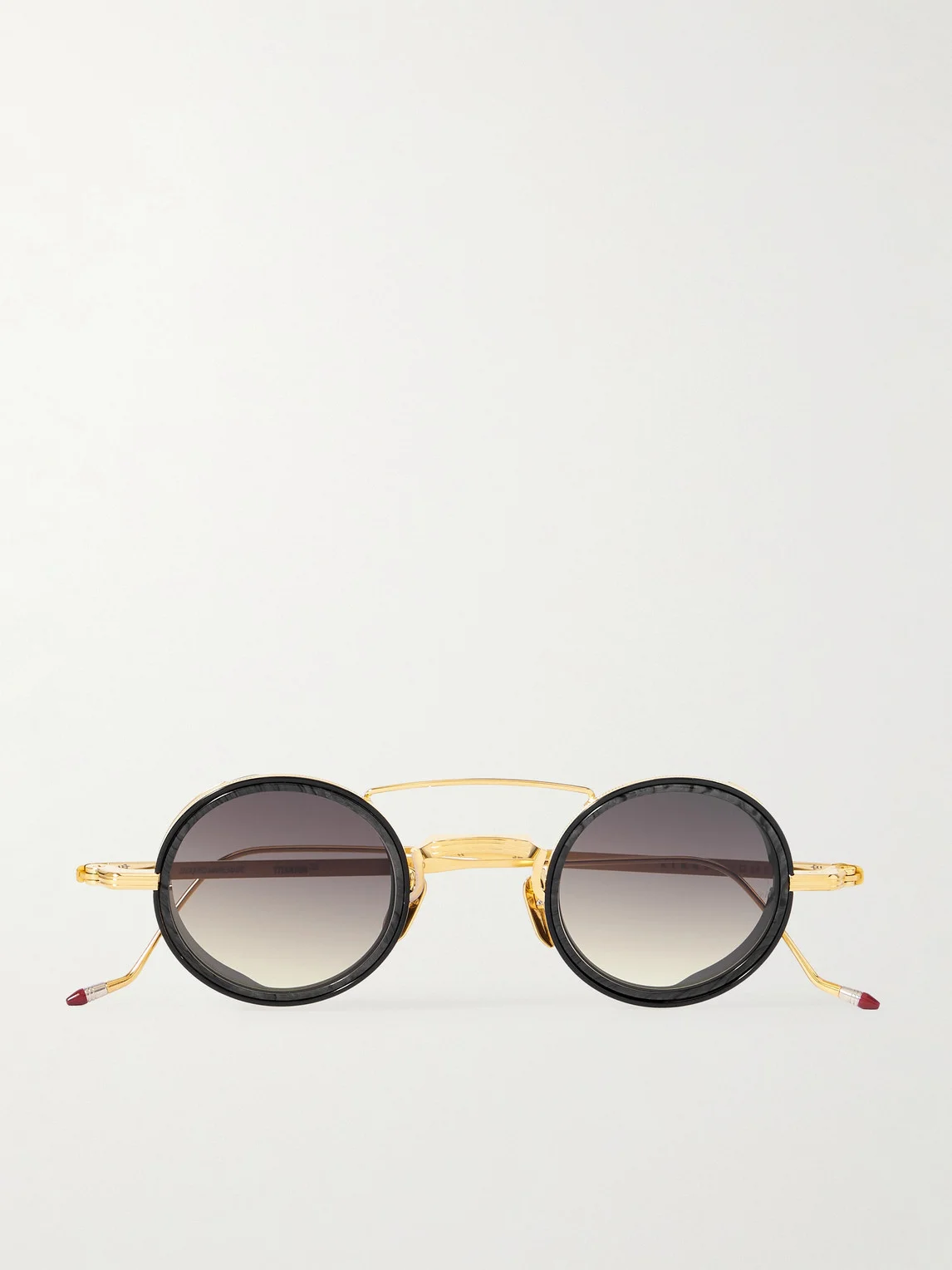 Ringo 2 Round-Frame Gold-Tone and Acetate Sunglasses - 1