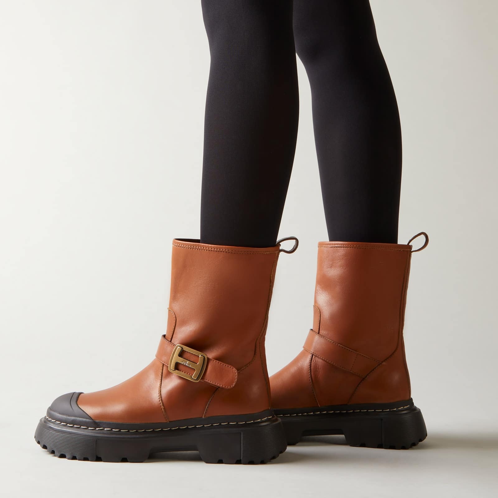 Ankle Boots Hogan H619 Brown - 7