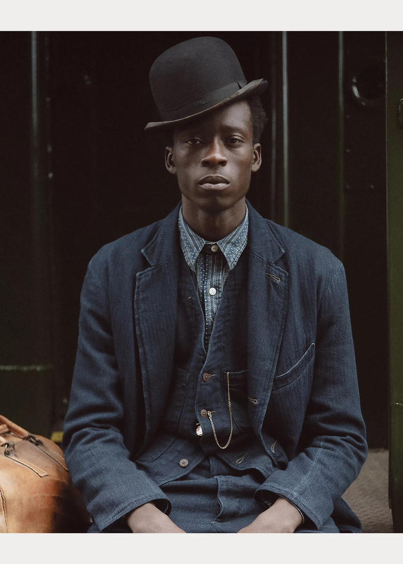 Indigo Print Workshirt 7