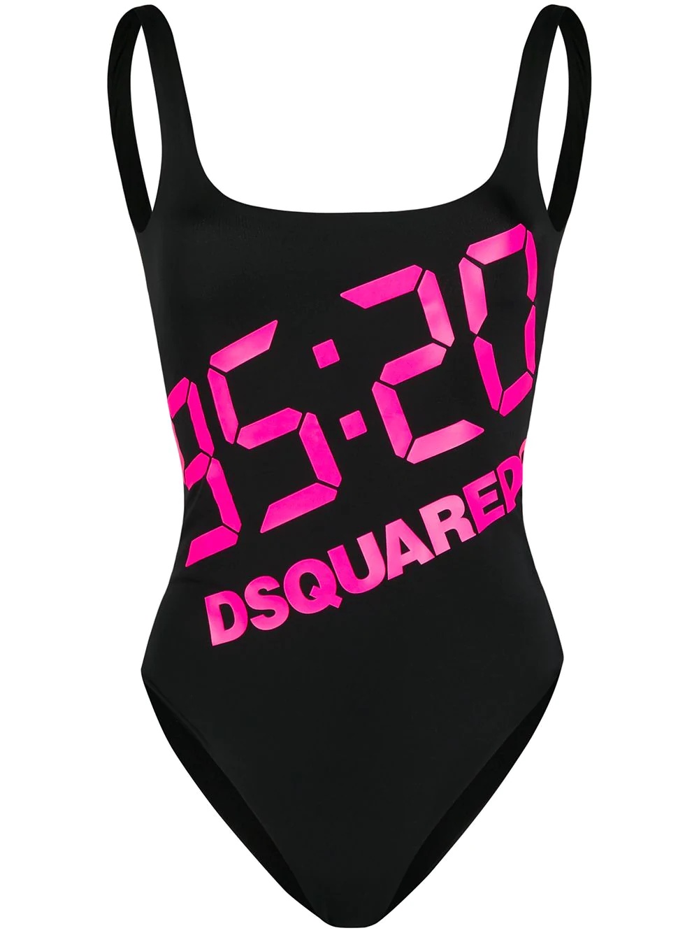 95:20 logo-print swimsuit - 1