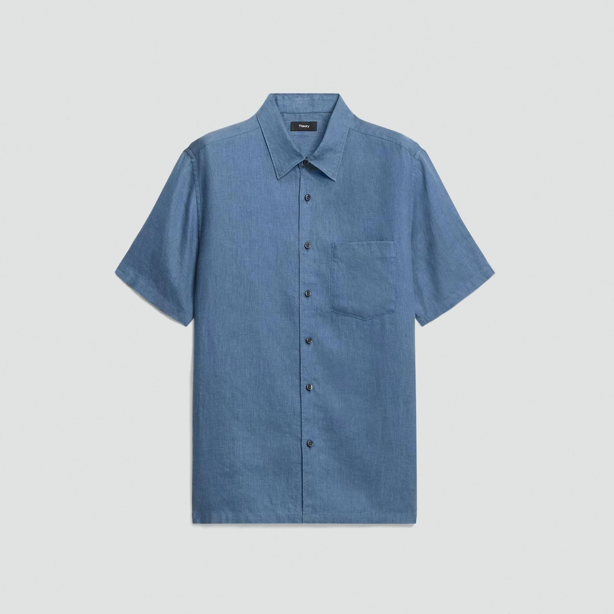 Irving Short-Sleeve Shirt in Relaxed Linen - 1