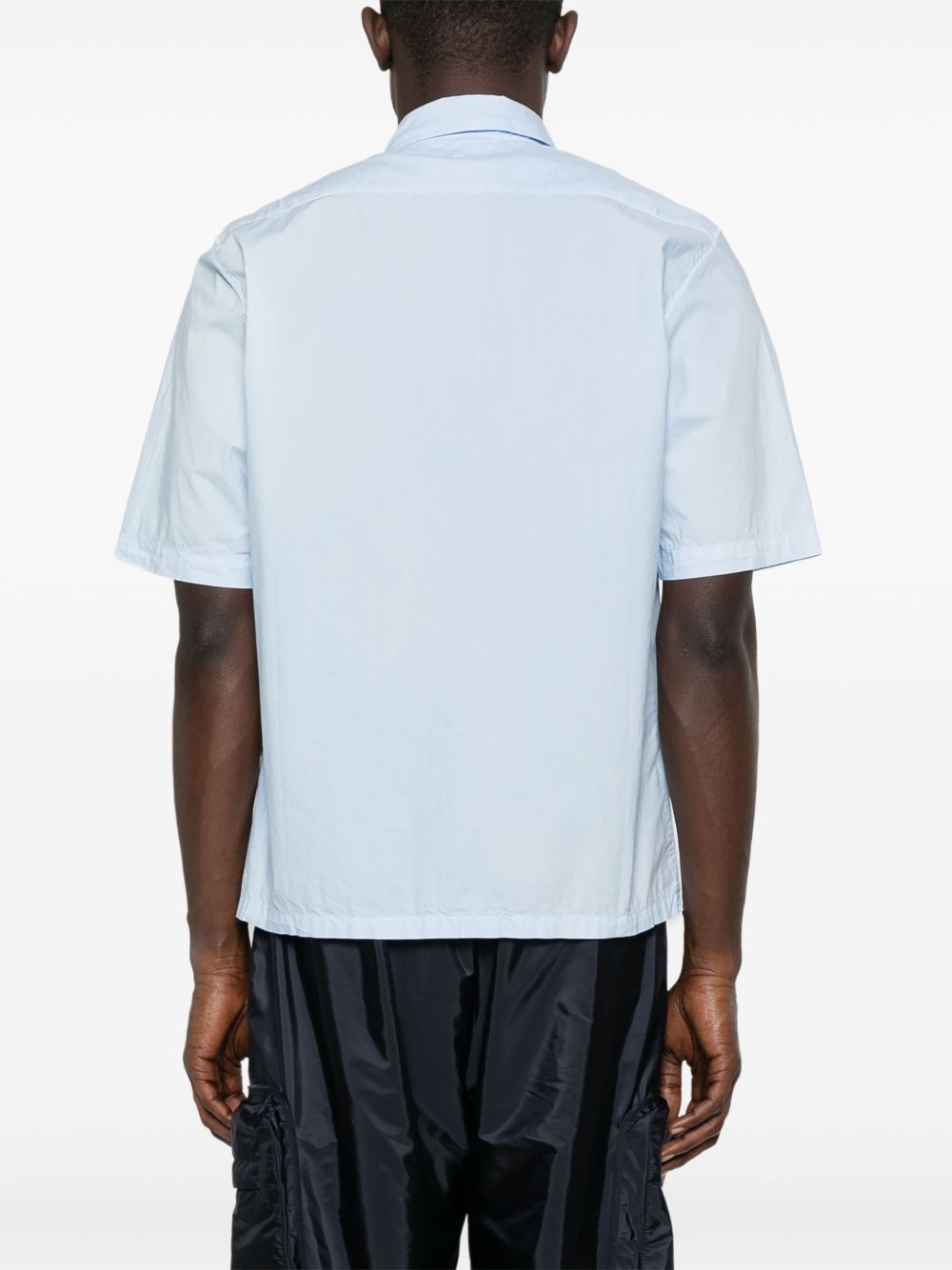 short sleeve poplin shirt - 4