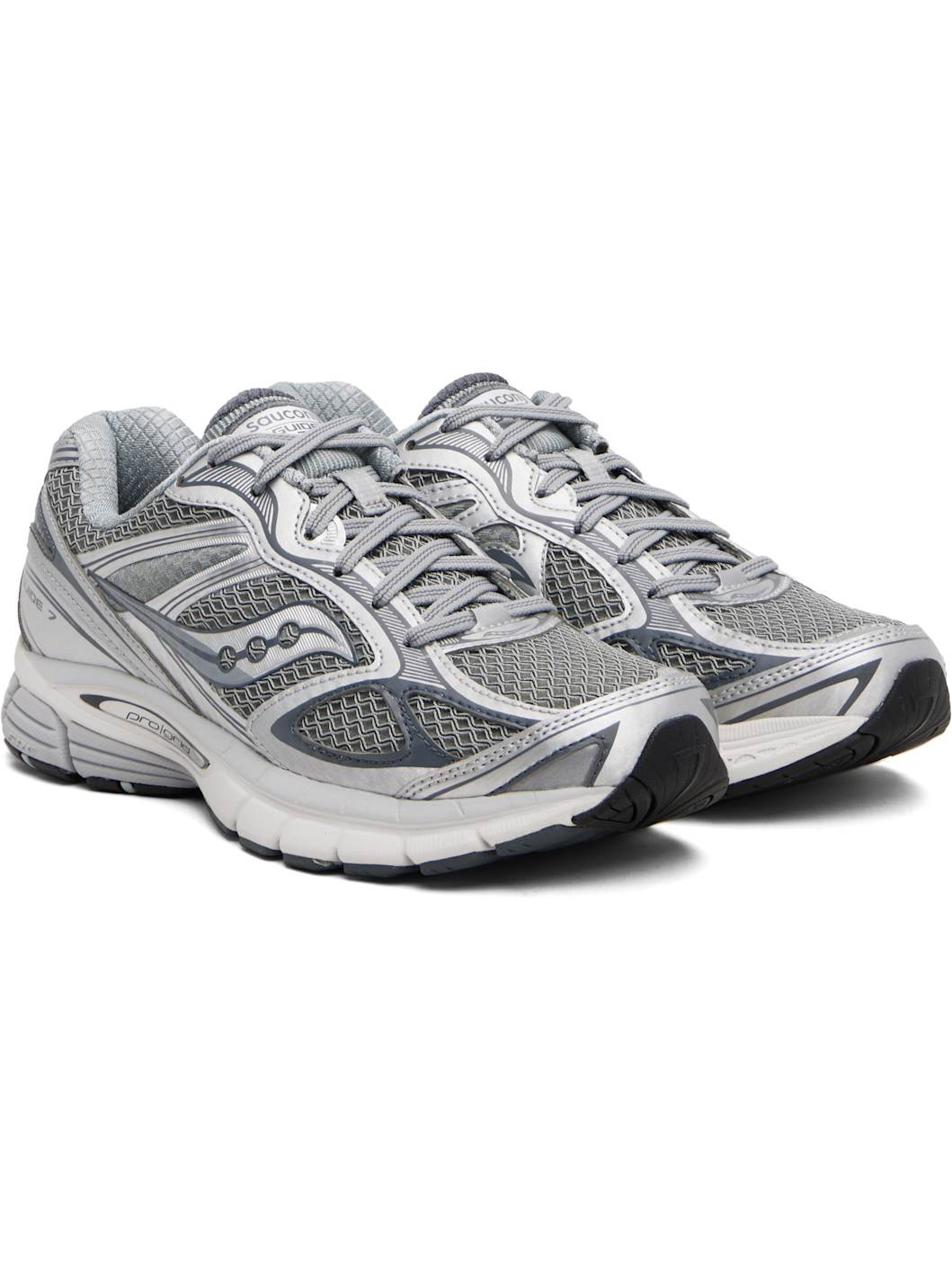 Gray & Silver ProGrid Guide 7 Sneakers - 4