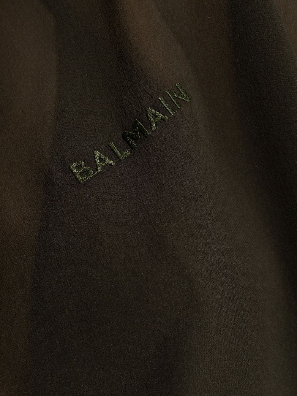 logo-embroidered T-shirt - 5