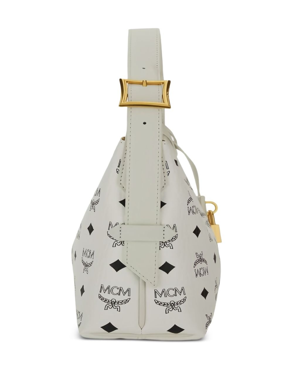 logo-print shoulder bag - 3