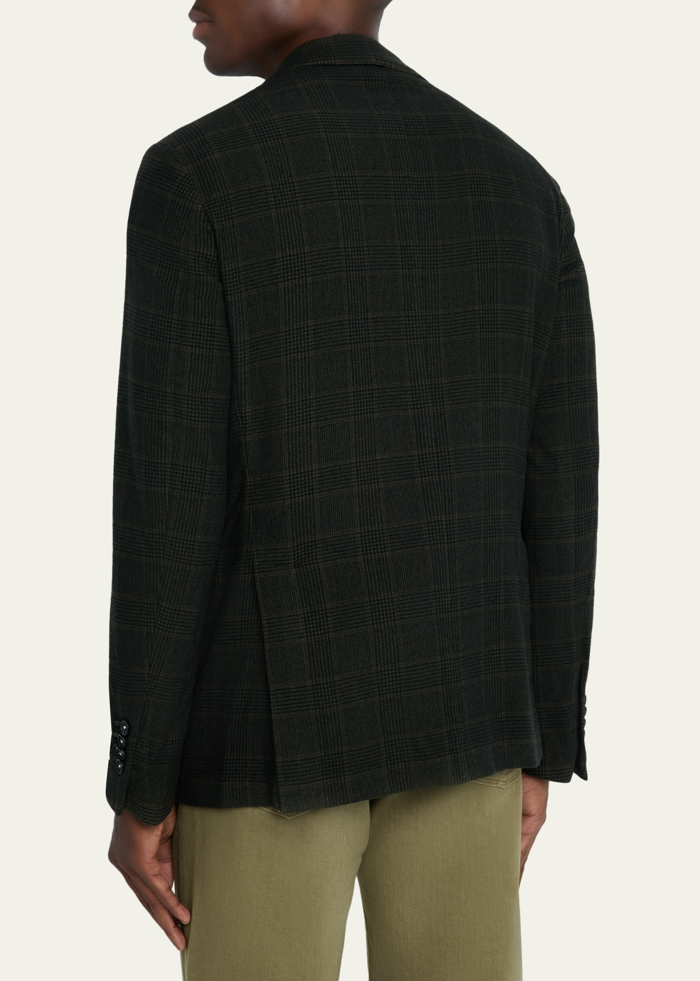 Men's Catch2 Wool Prince of Wales Sport Coat - 3