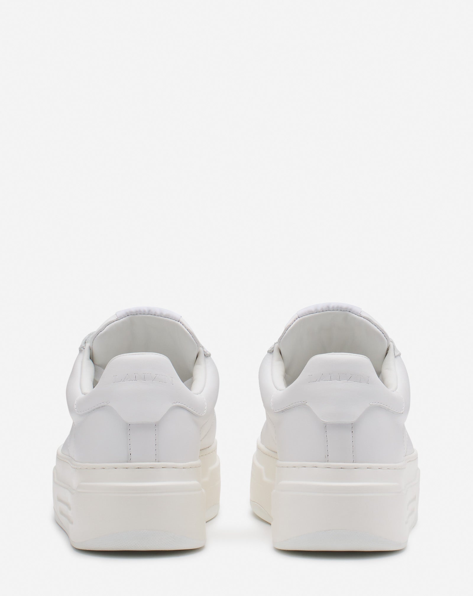 DDB0 LEATHER PLATFORM SNEAKERS - 4