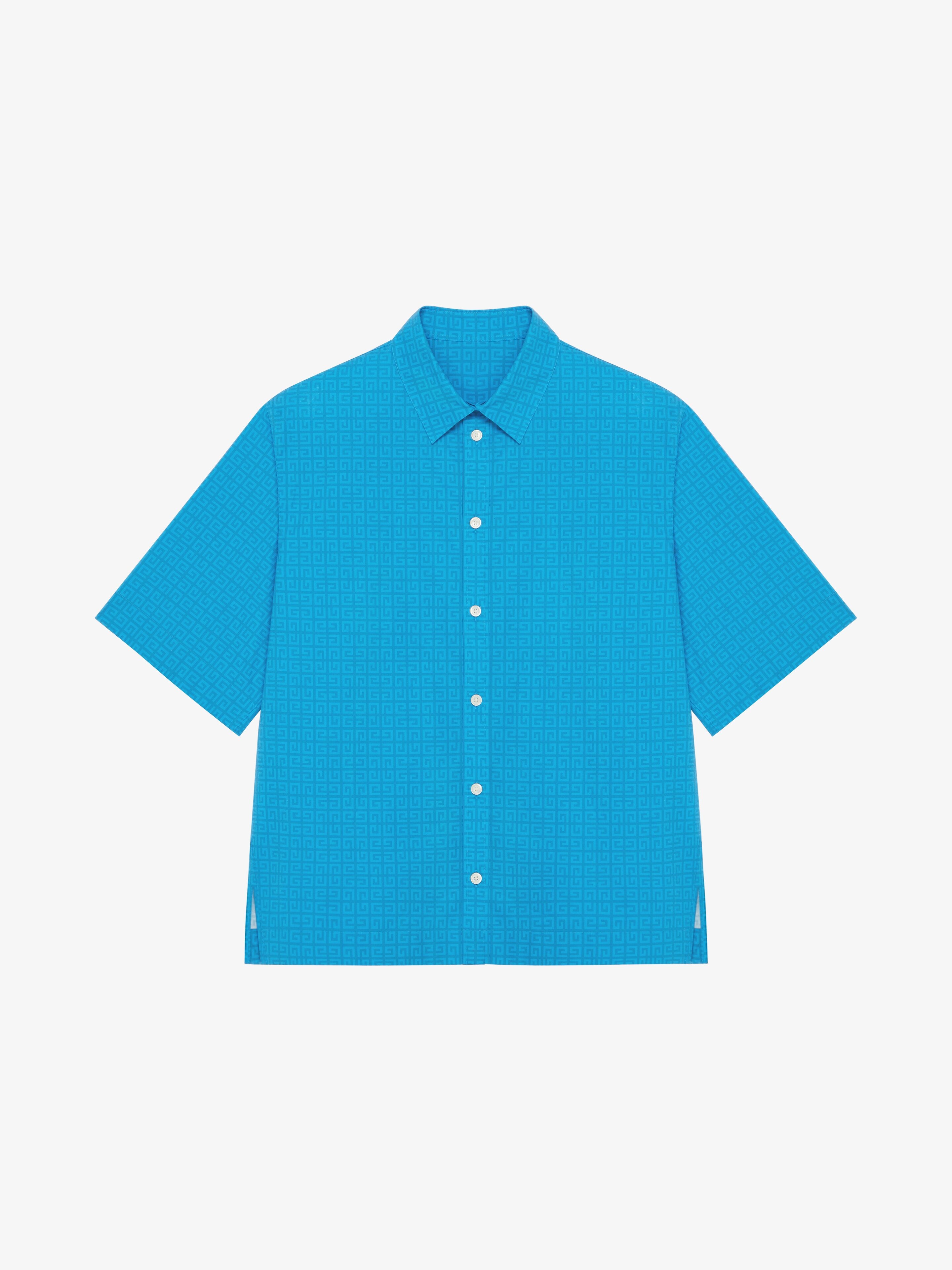 BOXY FIT SHIRT IN 4G POPLIN - 1
