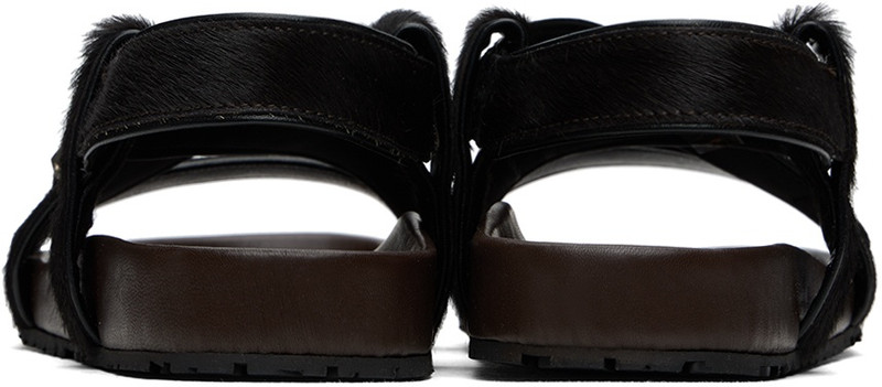 WALES BONNER Brown Promise Sandals outlook