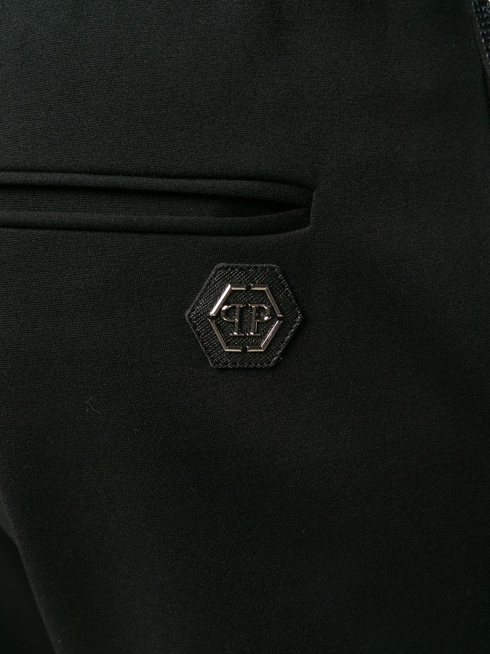 logo band track pants - 5