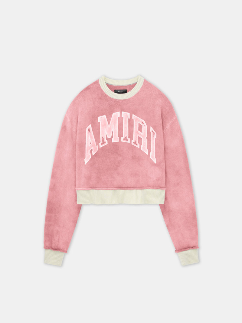 WOMEN'S AMIRI VINTAGE CASHMERE CREW 1