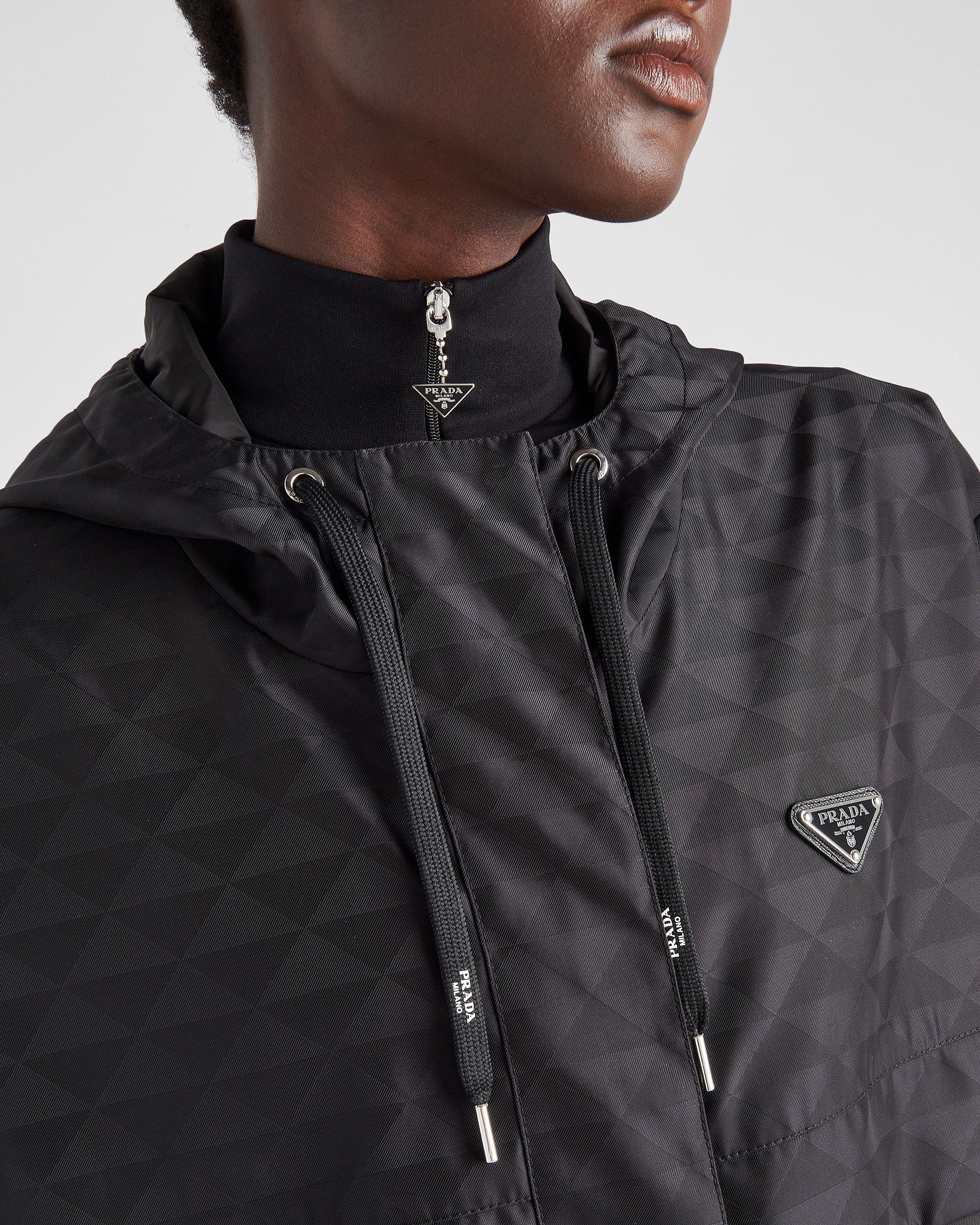 ジャケット PRADA | Printed nylon blouson jacket 29Z128_1X6O_F0002_S_232 Prada Printed Re-Nylon blouson jacket | REVERSIBLE