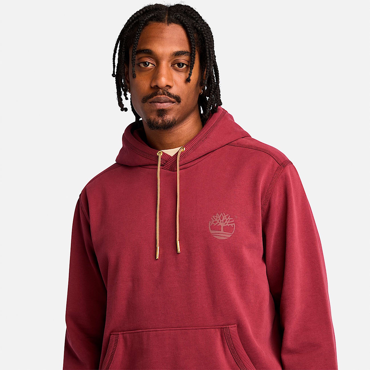 Men's Contrast Stitch Logo Hoodie - 4