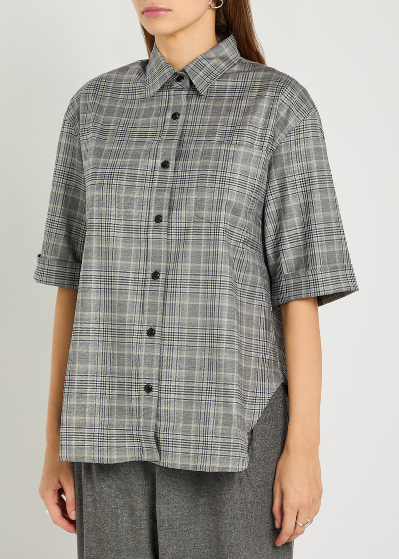 MARIA McMANUS Maria Mcmanus Plaid Wool-blend Shirt outlook
