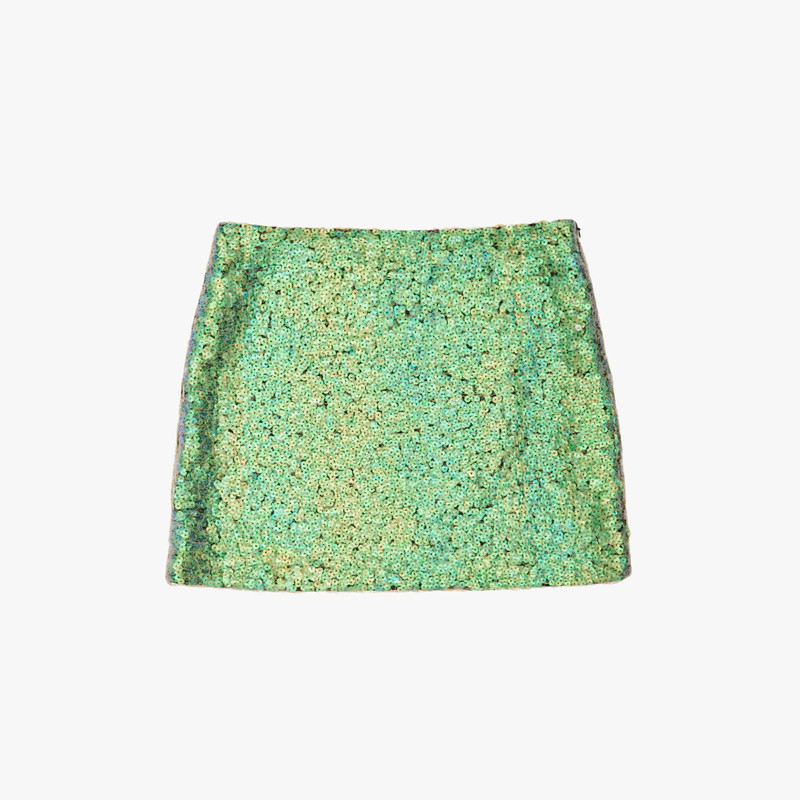 SEQUIN MINI SKIRT - 1