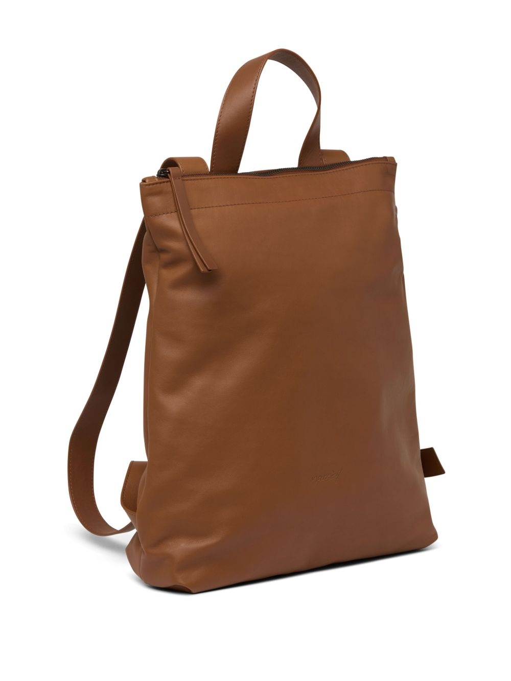 logo debossed backpack - 3