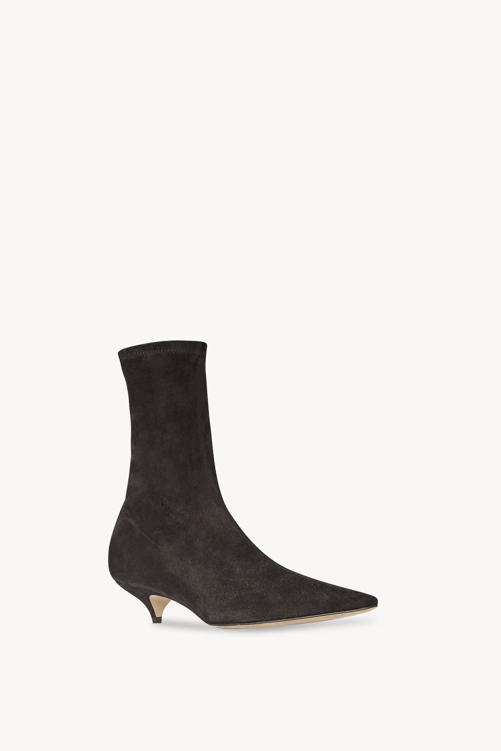 Liisa Kitten Boot in Suede - 2