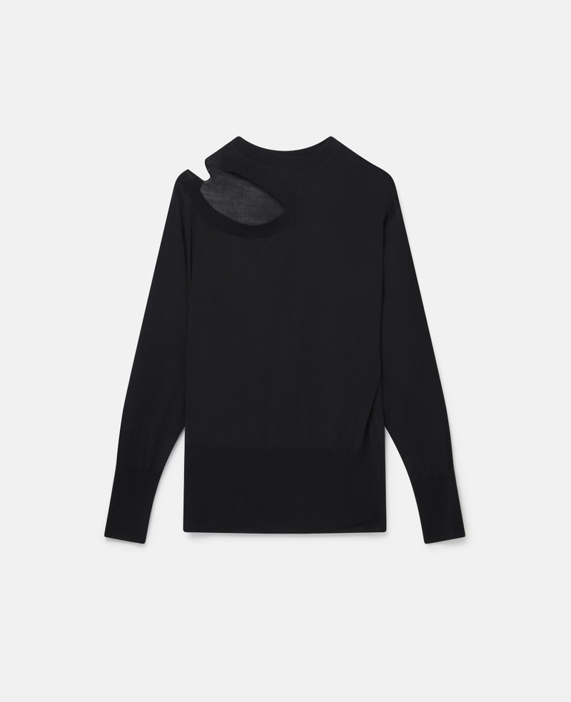 Cut-Out Merino Knit Jumper 1