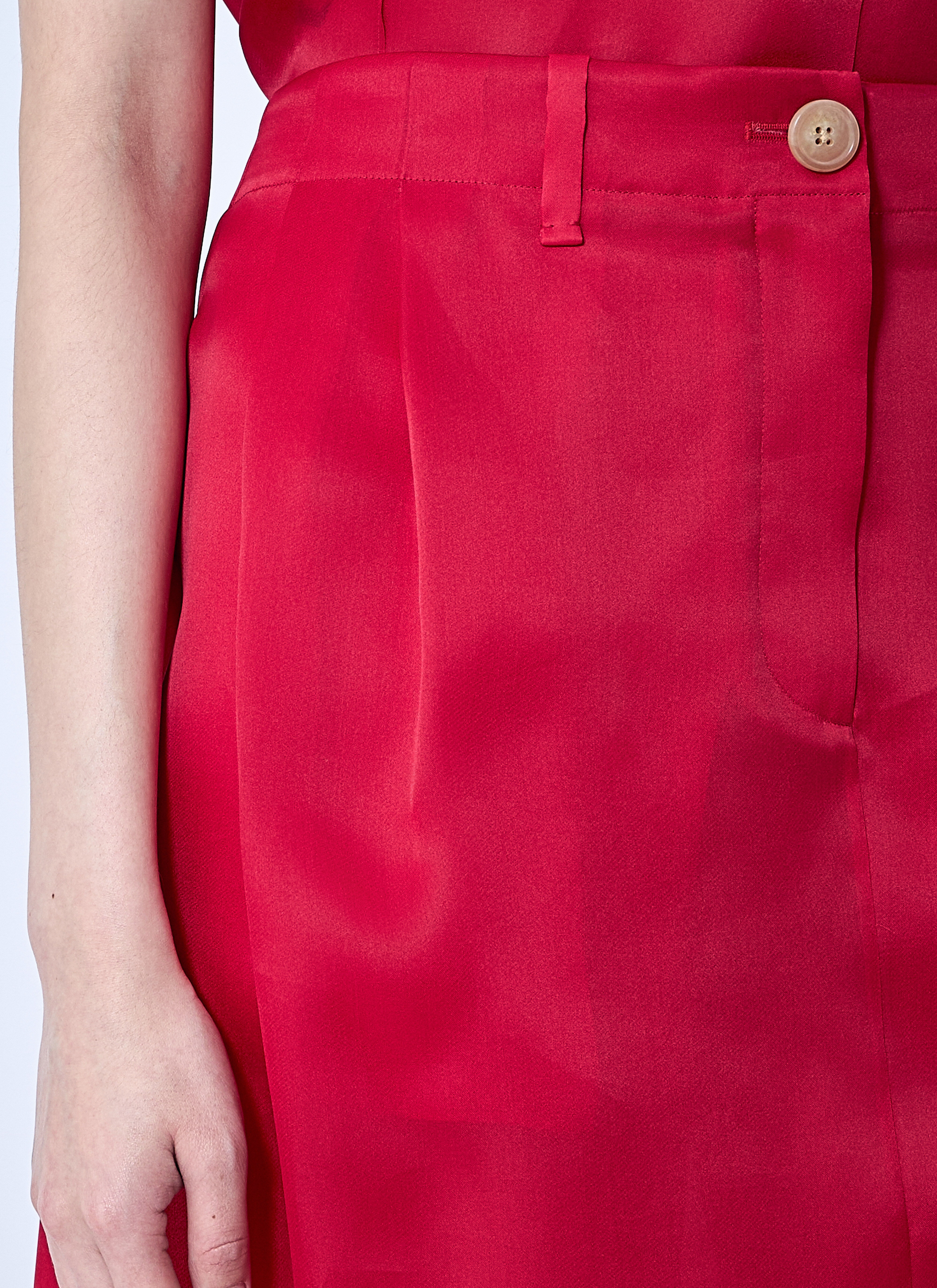 Lucian Silk Organza Maxi Skirt - 5