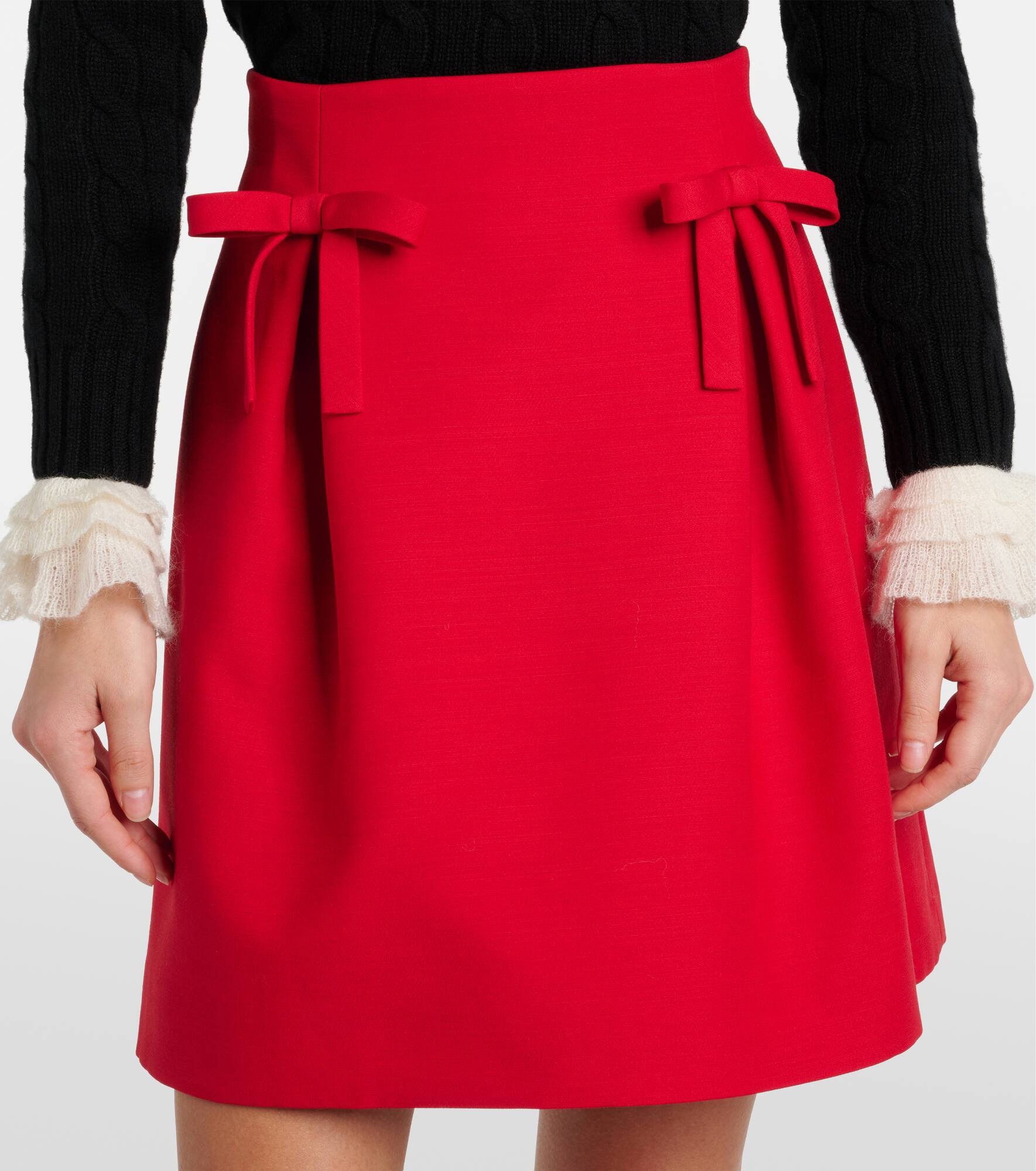 Crepe Couture miniskirt - 5