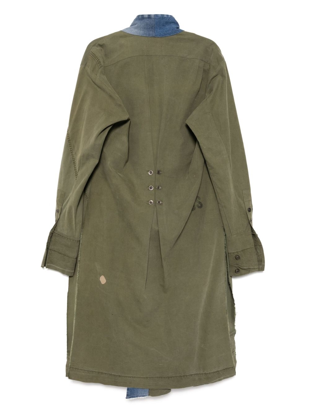 panelled coat - 2
