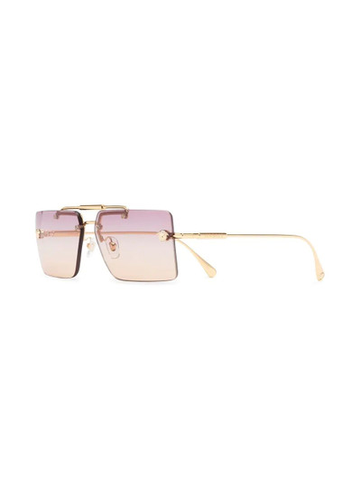 VERSACE gradient-lens sunglasses outlook