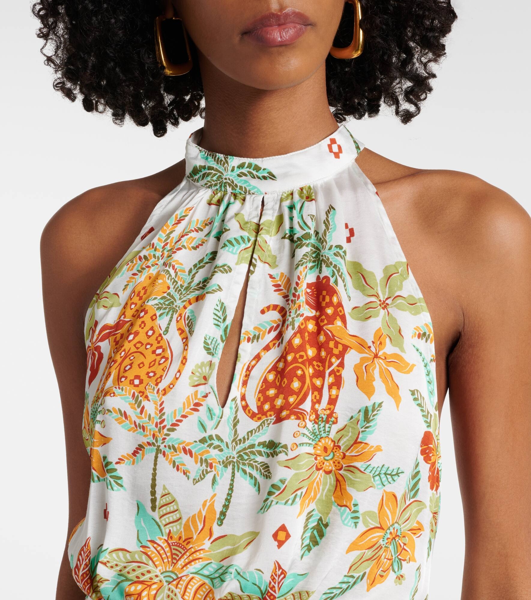 Cassandra floral minidress - 4