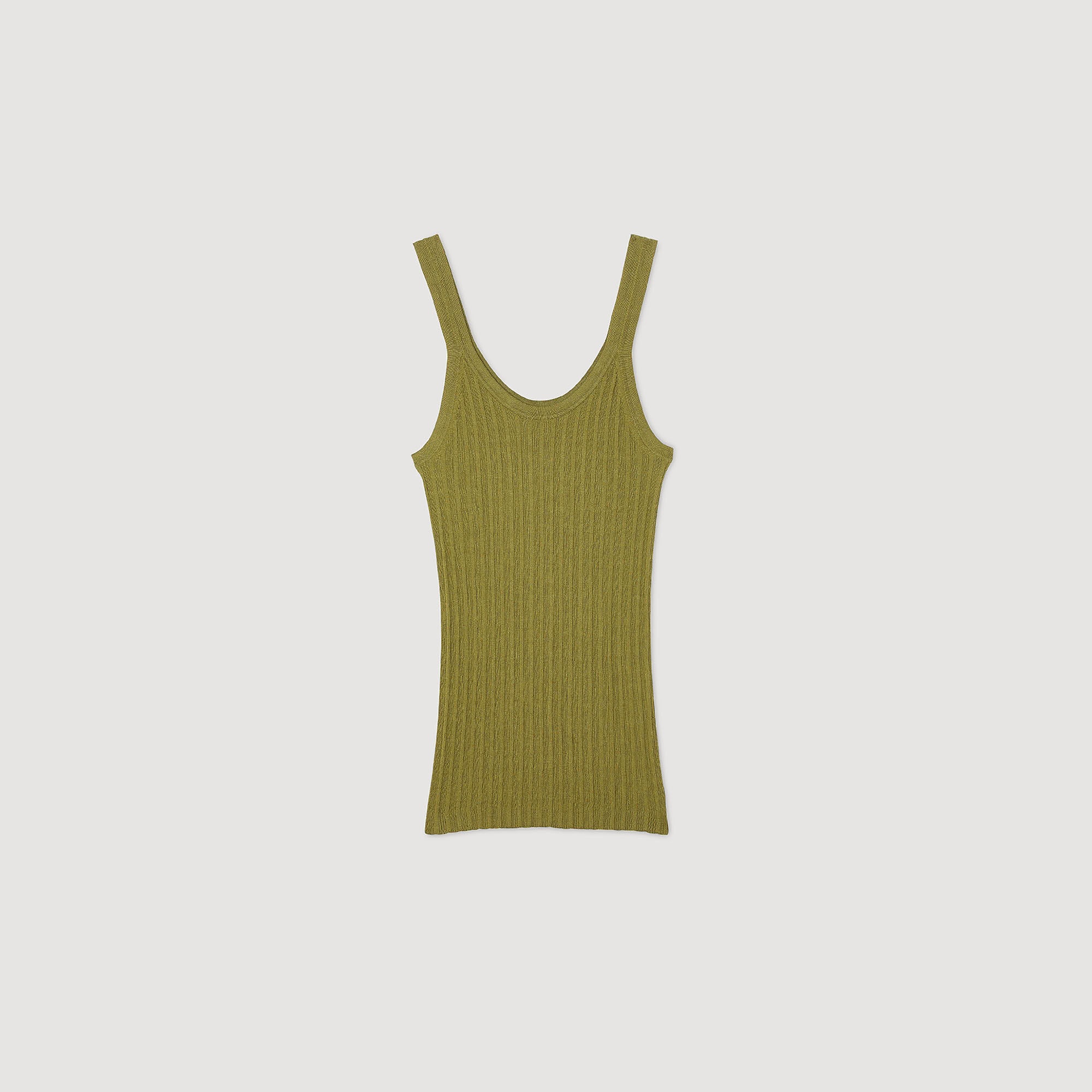 RIBBED VEST TOP - 6