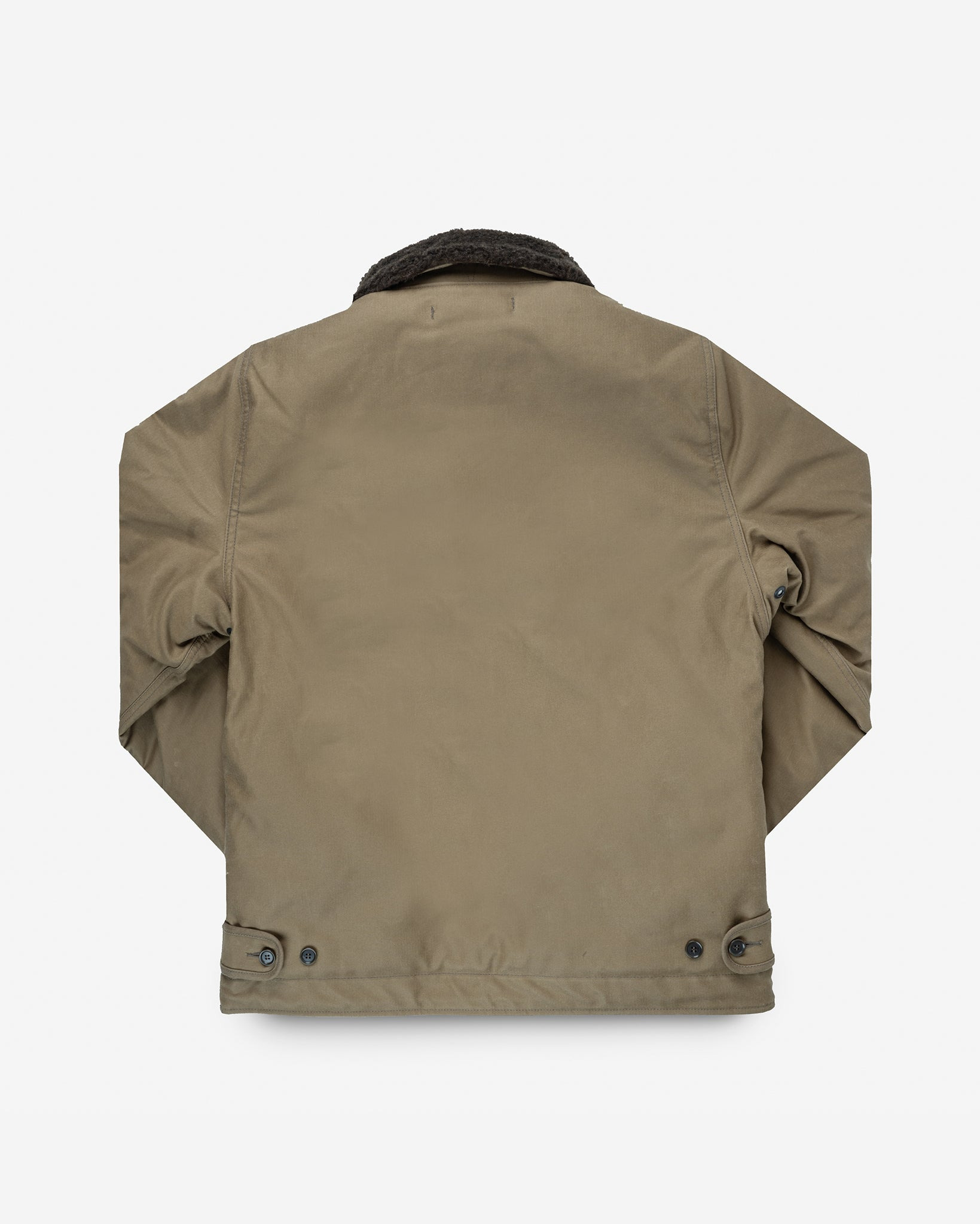 IHM-37-KHA Oiled Whipcord N1 Deck Jacket - Khaki - 5