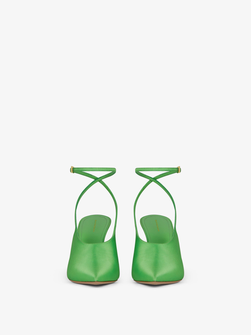 SHOW SLINGBACKS IN SATIN 2