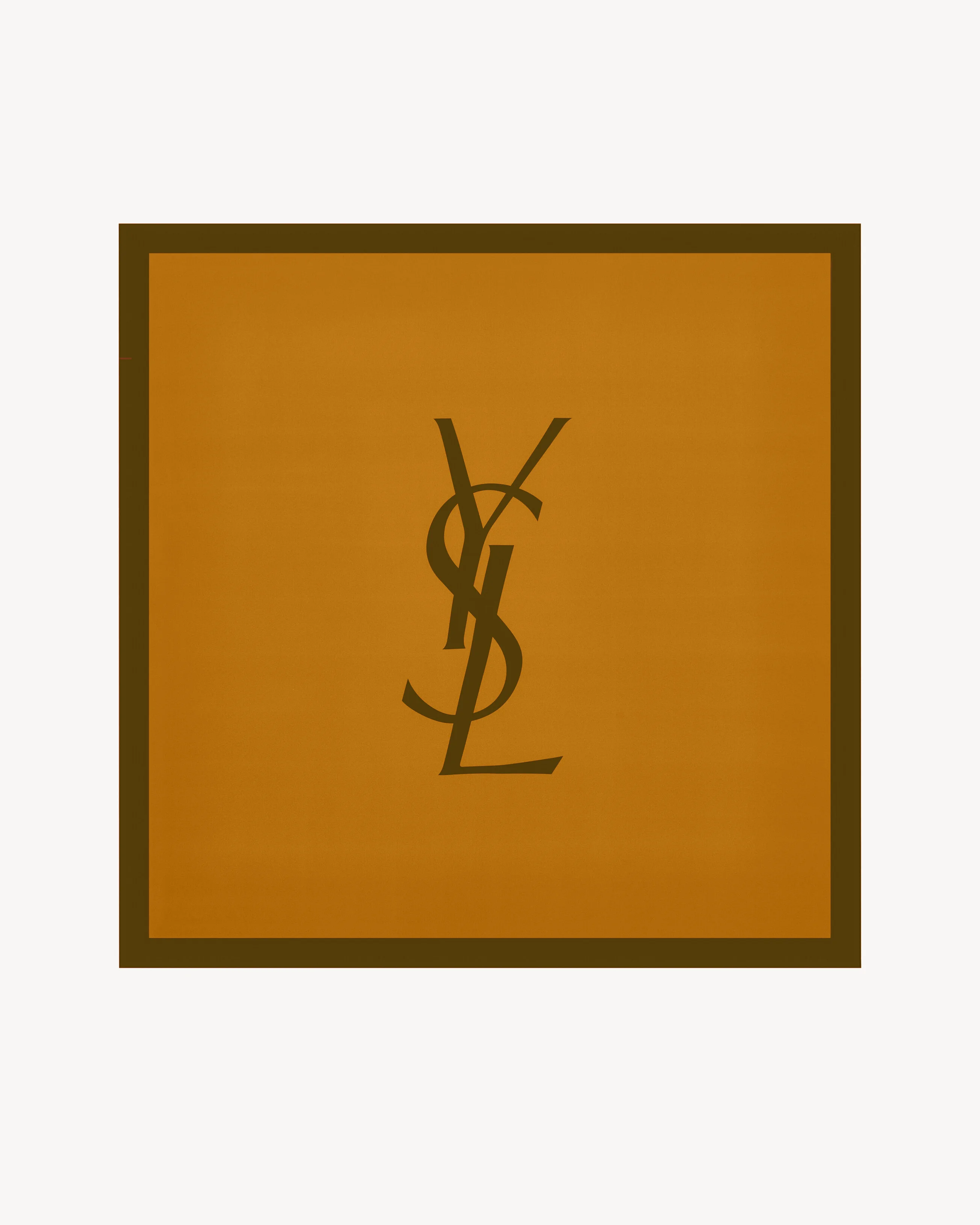 CASSANDRE SQUARE SCARF IN SILK TWILL - 1